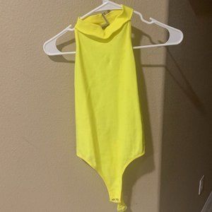 Neon Yellow Body Suit